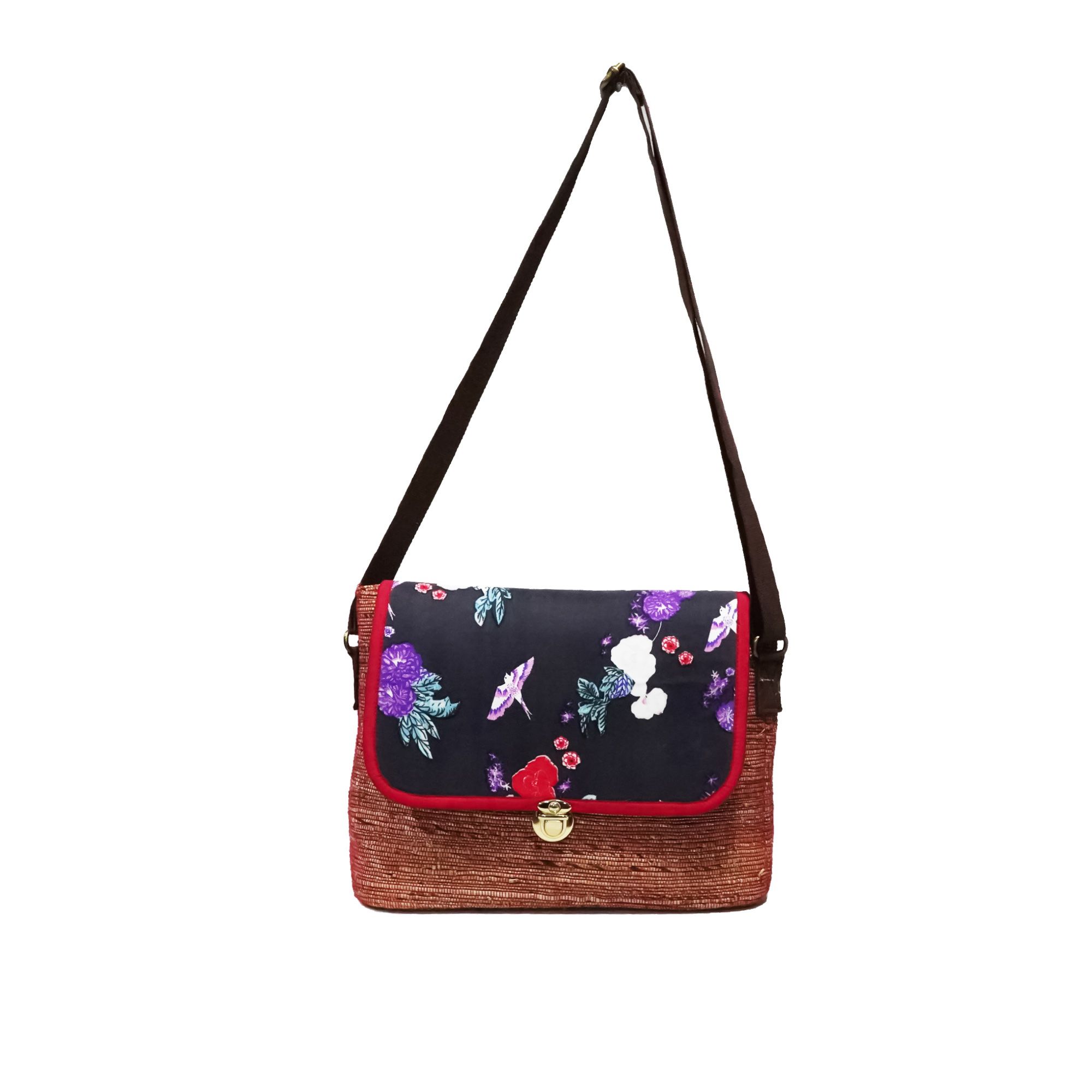 Banana Fibre D1 Cross Body Bag (1SGAUTLKA03098)