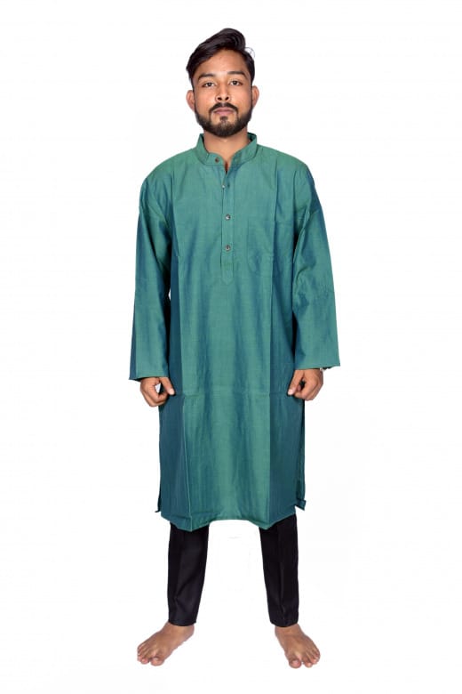 Tribes India Handwoven Gents Kurta 1STXMENMP01593-2