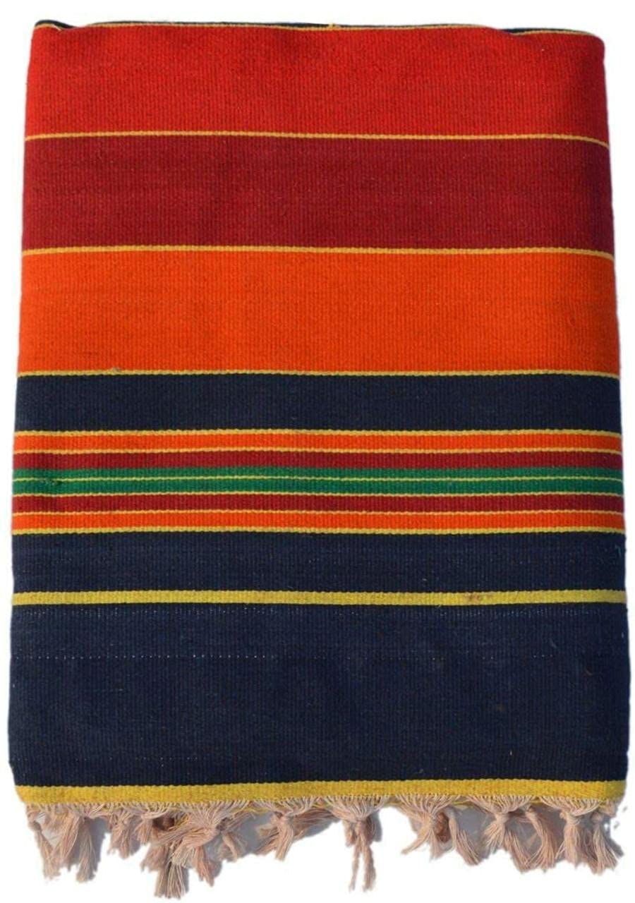 AYUS Textiles Solapuri 100% Cotton Carpet/Satranji/Bhavani Rug Dari Galicha Multicolour (Size 55 x 85 Inch) [ Set of 1 Piece ]