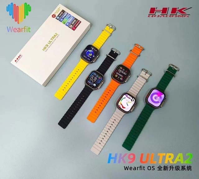 HK9 Ultra 2 AMOLED Smartwatch with ChatGPT - Orange