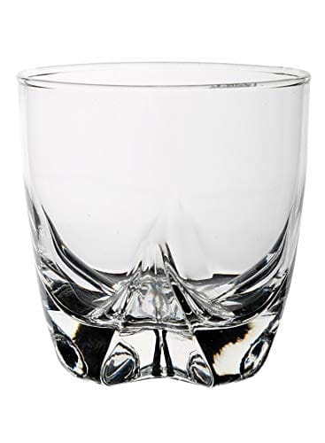 Luminarc Lisbonne Old Fashion Glass Tumbler Set (Transparent, 300ml) - Set of 6