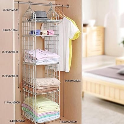 SR 5 Layer Folding Clothes Storage Racks