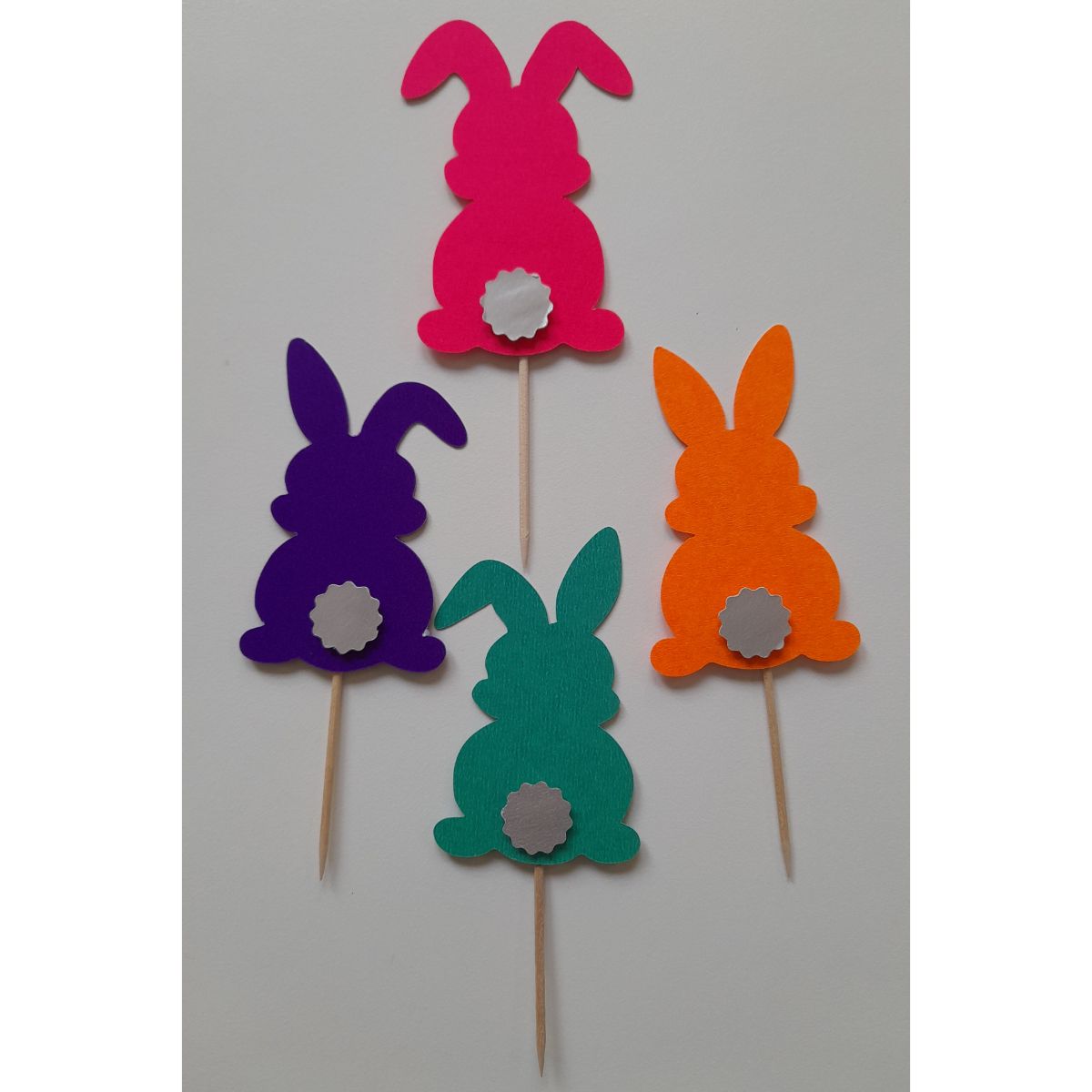 Partybus – Bunny Cupcake Topper | Bunny 1st Birthday Decor | Bunny Birthday Party