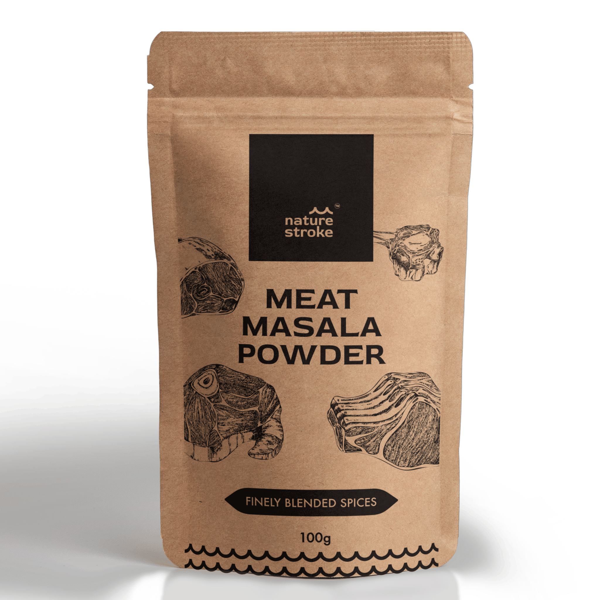 Nature Stroke Meat Masala Powder 100 gm | Meat Masala | Mutton Masala