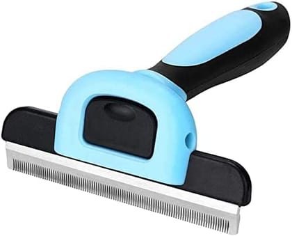 Q D Pet Grooming Brush for Shedding Deshedding Tool Mats & Tangles Removing Shedding Blade for Dog & Cat, Dog, Donkey, Cat, Rabbit, Pony, Horse, Monkey