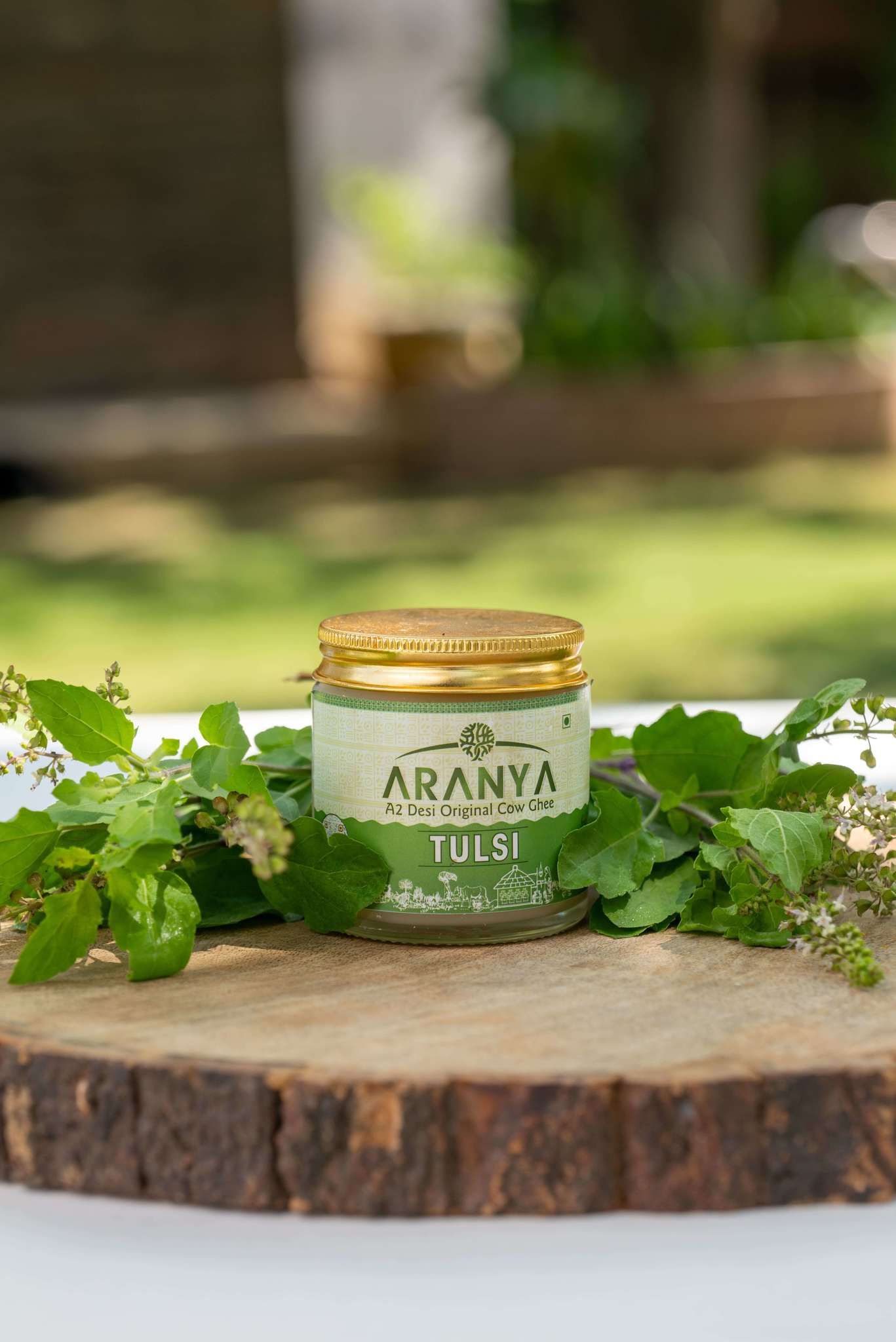 Aranya A2 Tulsi (Holy Basil) Flavoured Cow Ghee