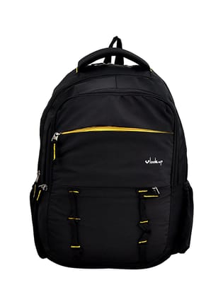 Yelloe Laptop Back Pack Unisex Black BKL001i