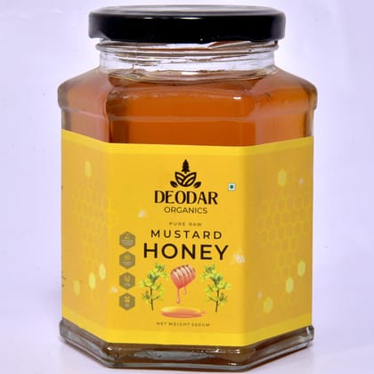 Deodar organics mustard honey (500 GM)