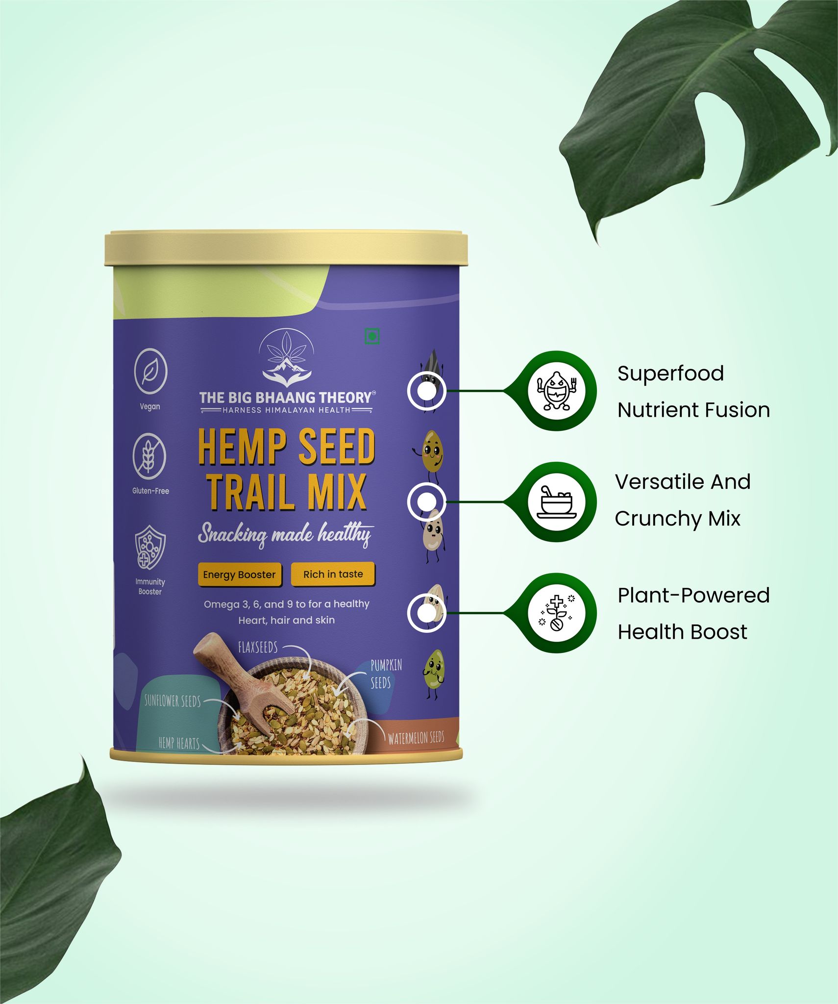 Hemp Hearts Trail Mix