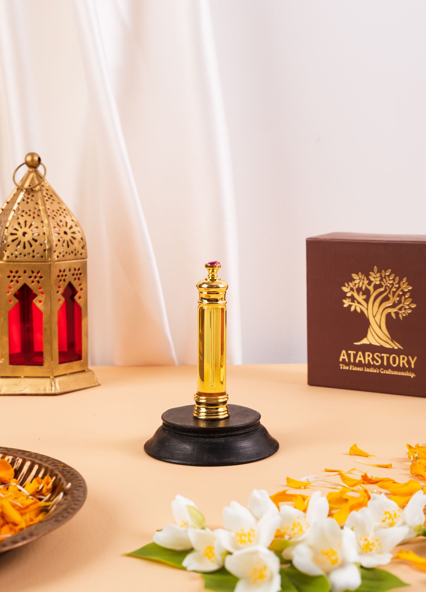 ATARSTORY Best Attar Alcohol Free Roll On for Daily use | Long Lasting Fragrance | Ittar for Men and Women - 12ml (Arabic Jasmine)