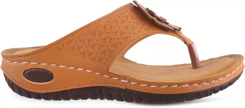 FAOLIN Women Tan Casual Sandal