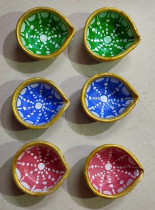 Small size 6 Diyas