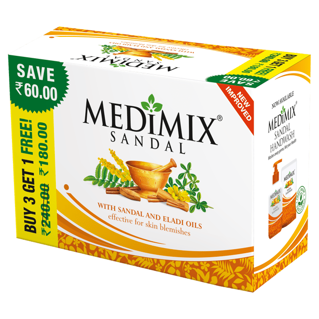 Shop Herbal Sandal and Eladi Oils Body Wash Online | Medimix Ayurveda