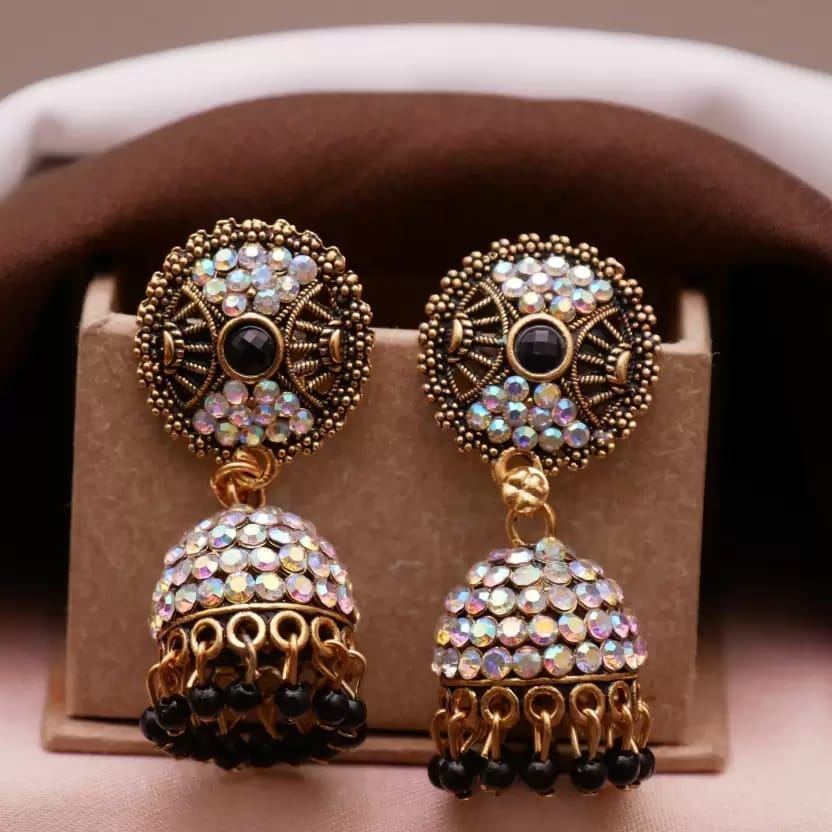 Royal bridal weding earring(Maroon)