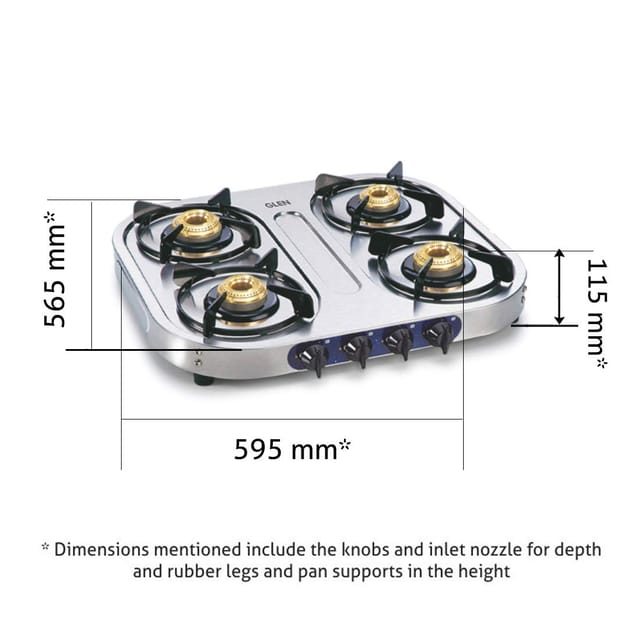 Glen 4 2024 burner hob