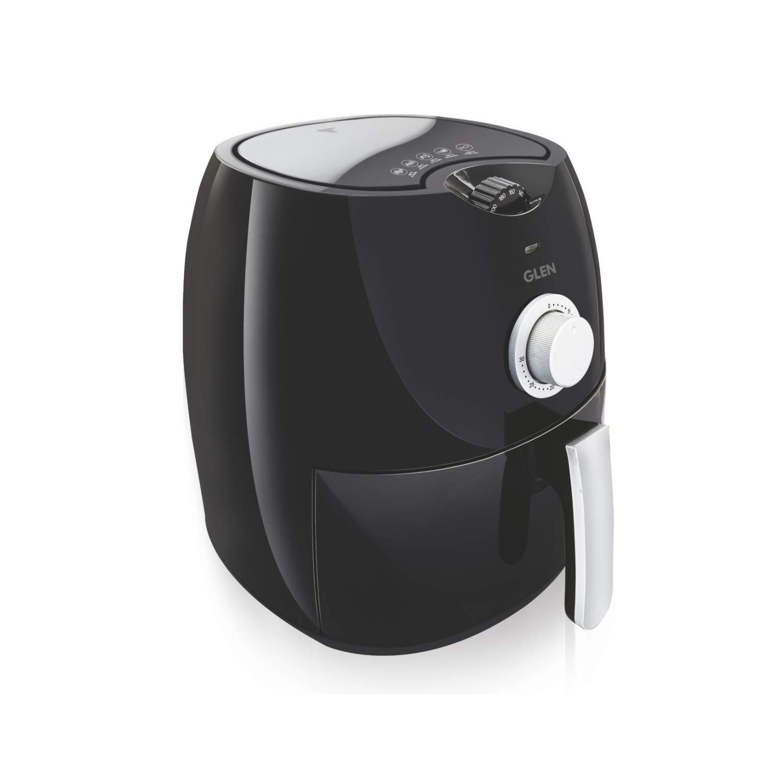 Glen Rapid Air Fryer With 2.8 Litre Capacity 1350 Watt Black (SA-3044)