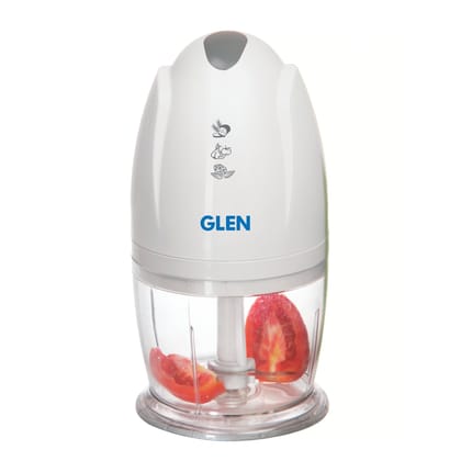 Glen Mini Electric Chopper 200 Watts Capacity 400 ml (SA4041) White, 2 Years warranty