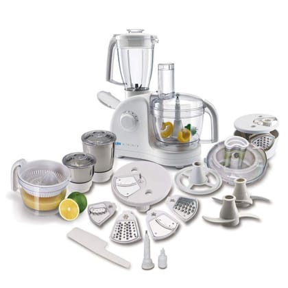 Glen 4052 Food Processor 700W 3 Jars (Grey)