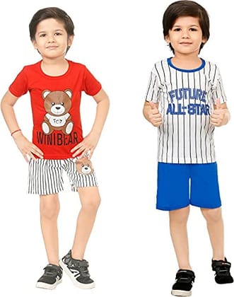 RC Reyansh Creations Kids Casual T-Shirts and Short Pant