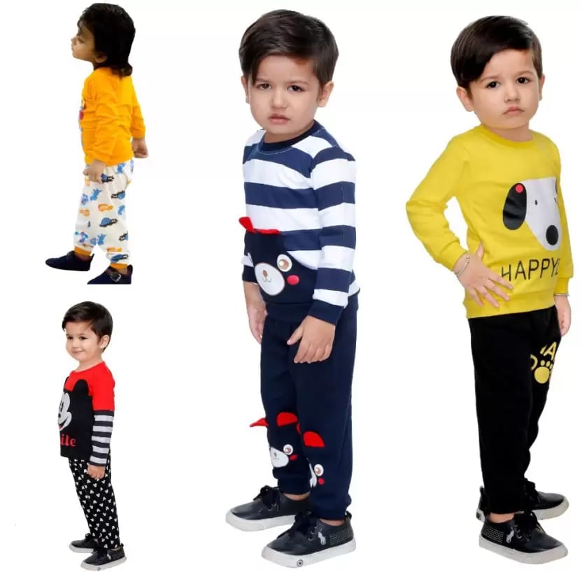 Reyansh Creations  Boys Casual T-shirt Trouser