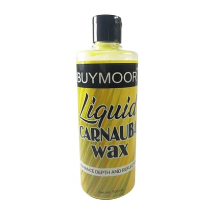 BUYMOOR Liquid Carnauba Wax - High-Gloss Car Finish and Protection 500 ML