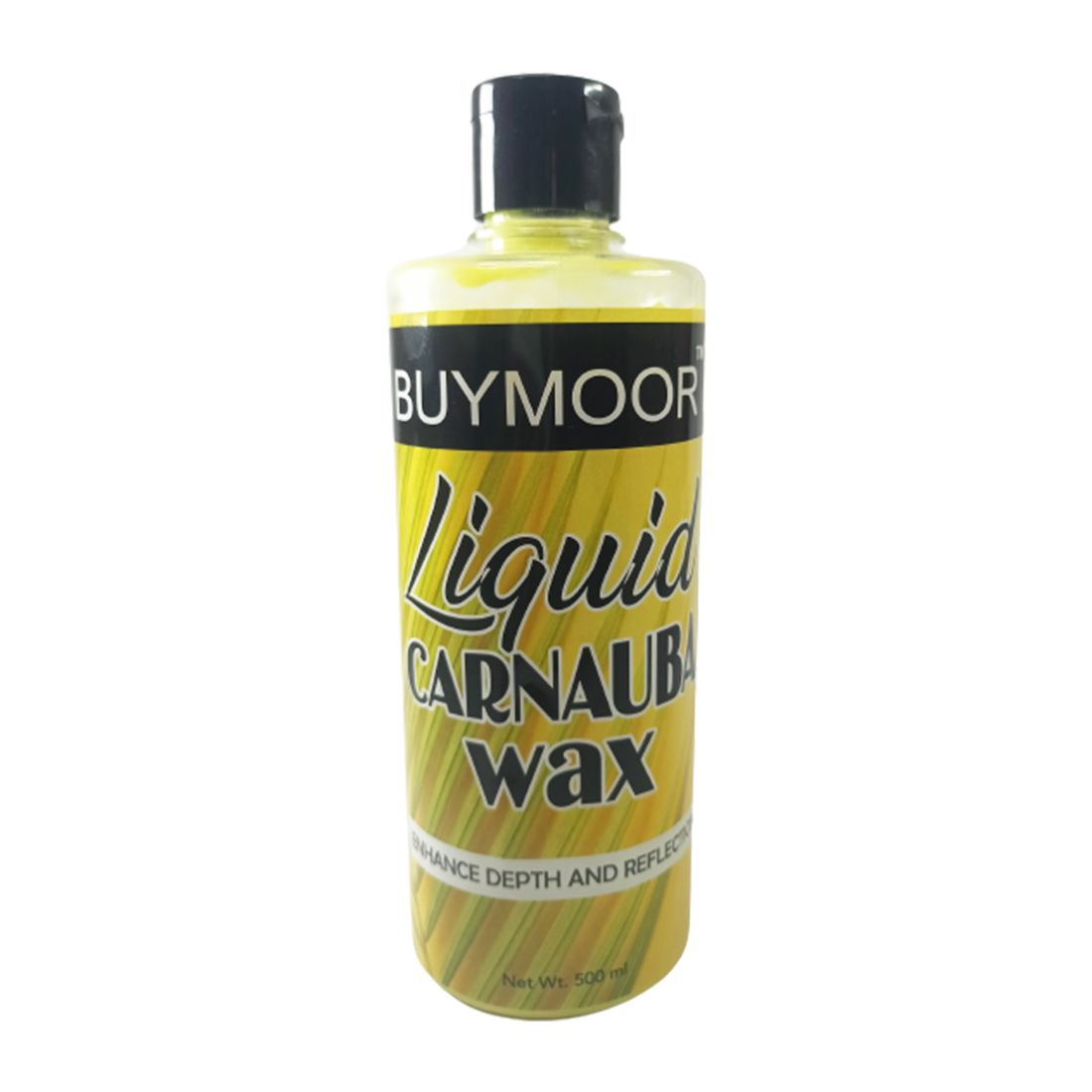 BUYMOOR Liquid Carnauba Wax - High-Gloss Car Finish and Protection 500 ML