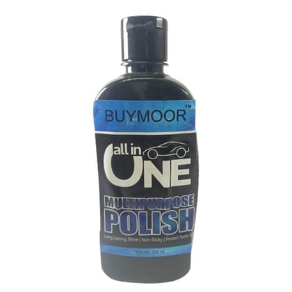 BUYMOOR All-in-One Multipurpose Car Polish - Shine, Protect, Restore 200 ML