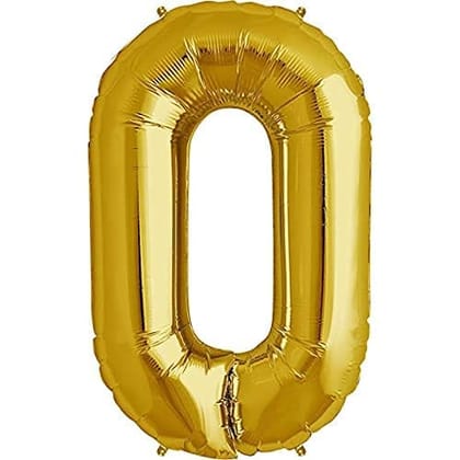 F C Fancy Creation Solid 8 Number Numeric Digit Gold Foil Balloon 16" Inch Party Decoration Supplies