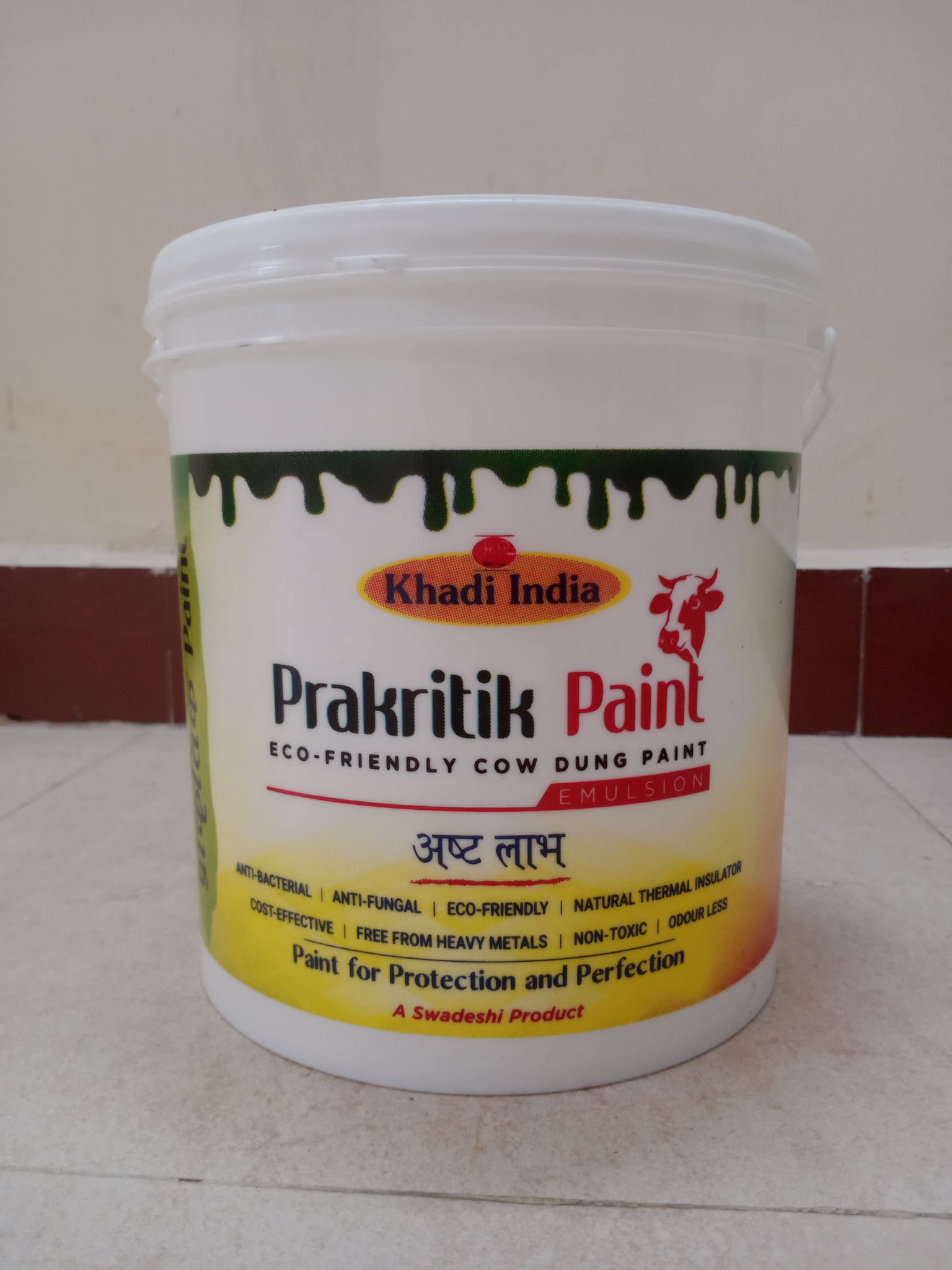 Khadi Prakritik Paint 2in1 Emulsion 20 L SIDIVIG & CO