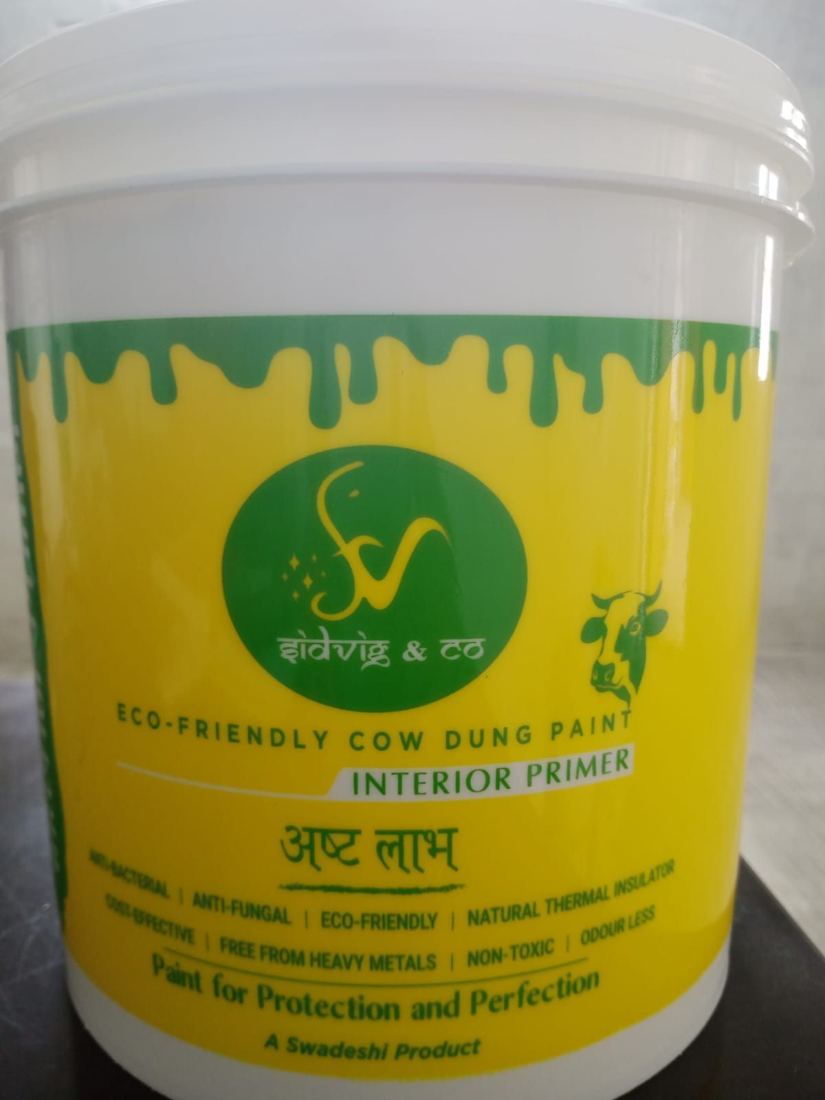 Khadi Prakritik Paint 2in1 - Primer - 5 Litres - SIDVIG & CO