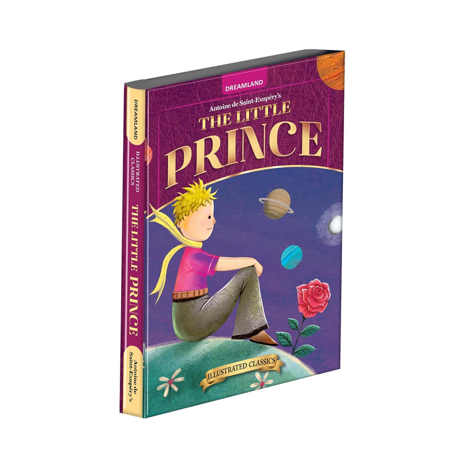 The Little Prince- Illustrated Abridged Classics for Children with Practice Questions [Hardcover] Antoine De Saint-Exupery