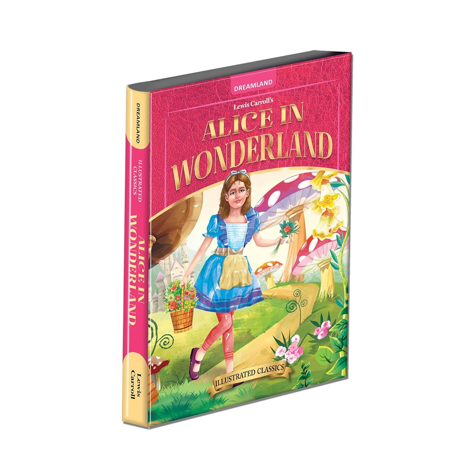 Alice in Wonderland- Illustrated Abridged Classics for Children with Practice Questions [Hardcover] Lewis Carroll