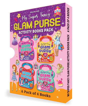 My Super Fancy Glam Purse Pack- A Set of 4 Books Dreamland Publications