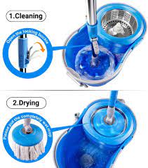 mop set with 2 refills