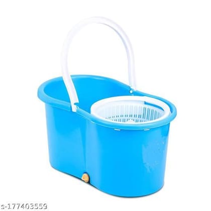 Bucket Floor Cleaning, Easy Puller Handle & Big Bucket,