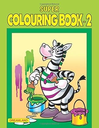 Super Colouring -2 [Paperback] Dreamland Publications