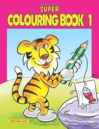 Super Colouring-1 Dreamland Publications