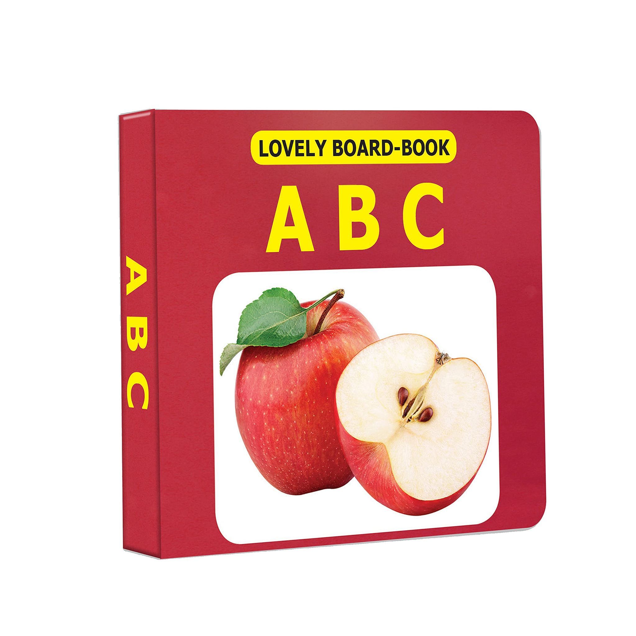 ABC Board Book for Kids Age 0-2 Years Picture Book to Learn Alphabet [Board book] Dreamland Publications