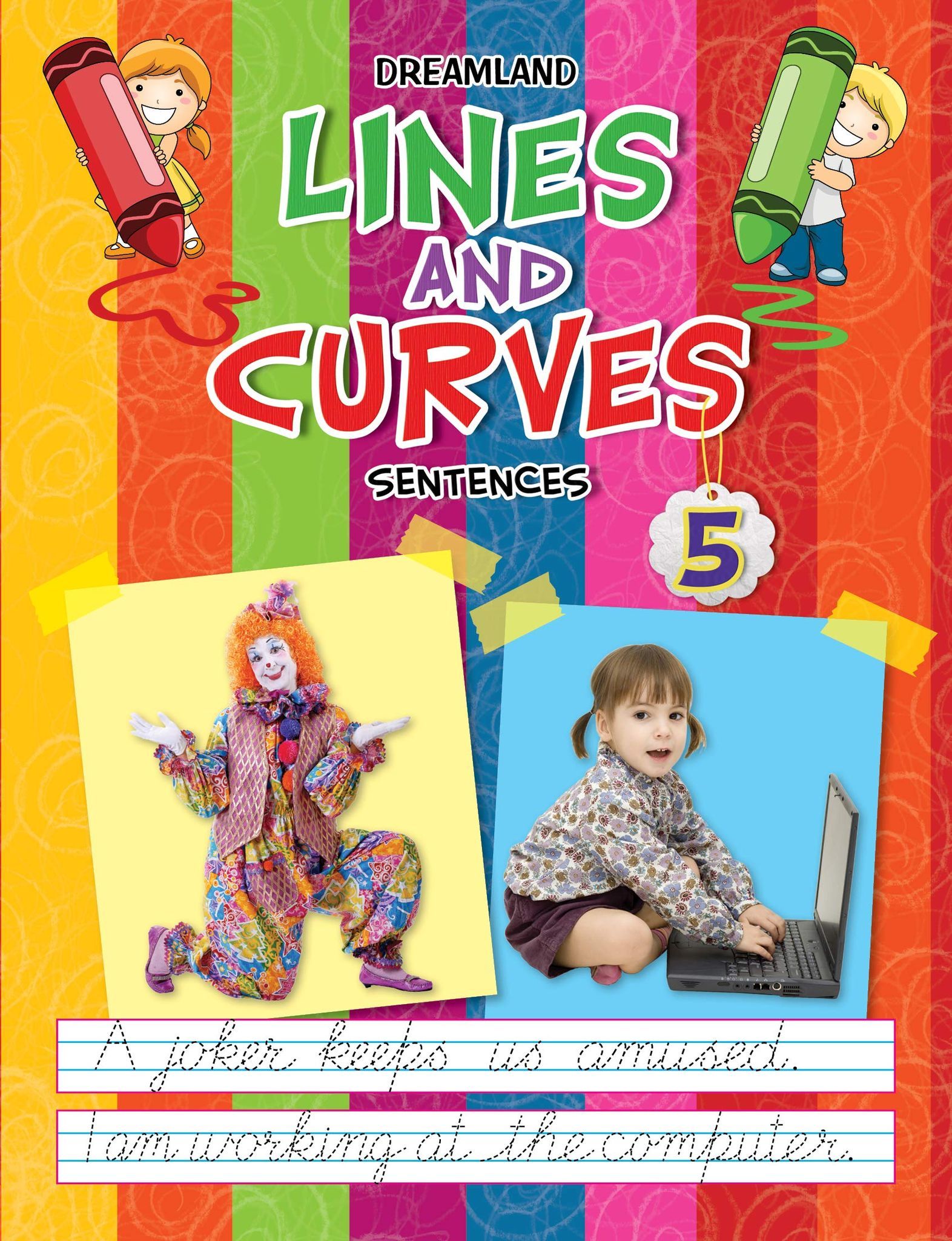 Lines And Curves 5 [Paperback] Dreamland Publications