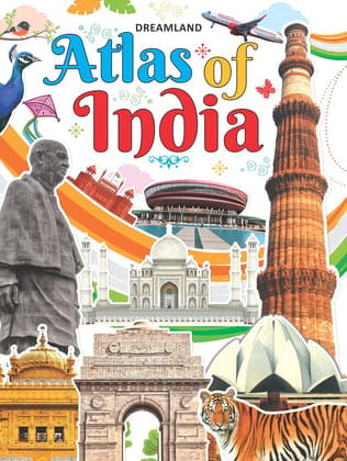 Atlas of India (Dreamland) [Paperback] Dreamland Publications