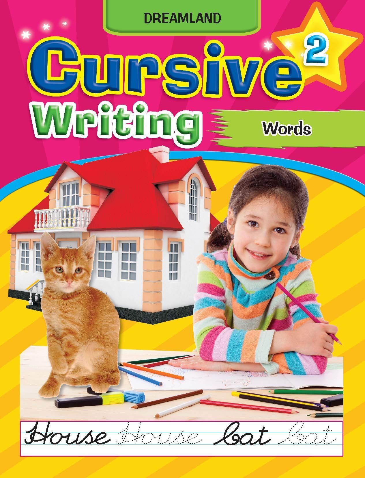 Cursive Writing Book 2 [Paperback] Dreamland Publications