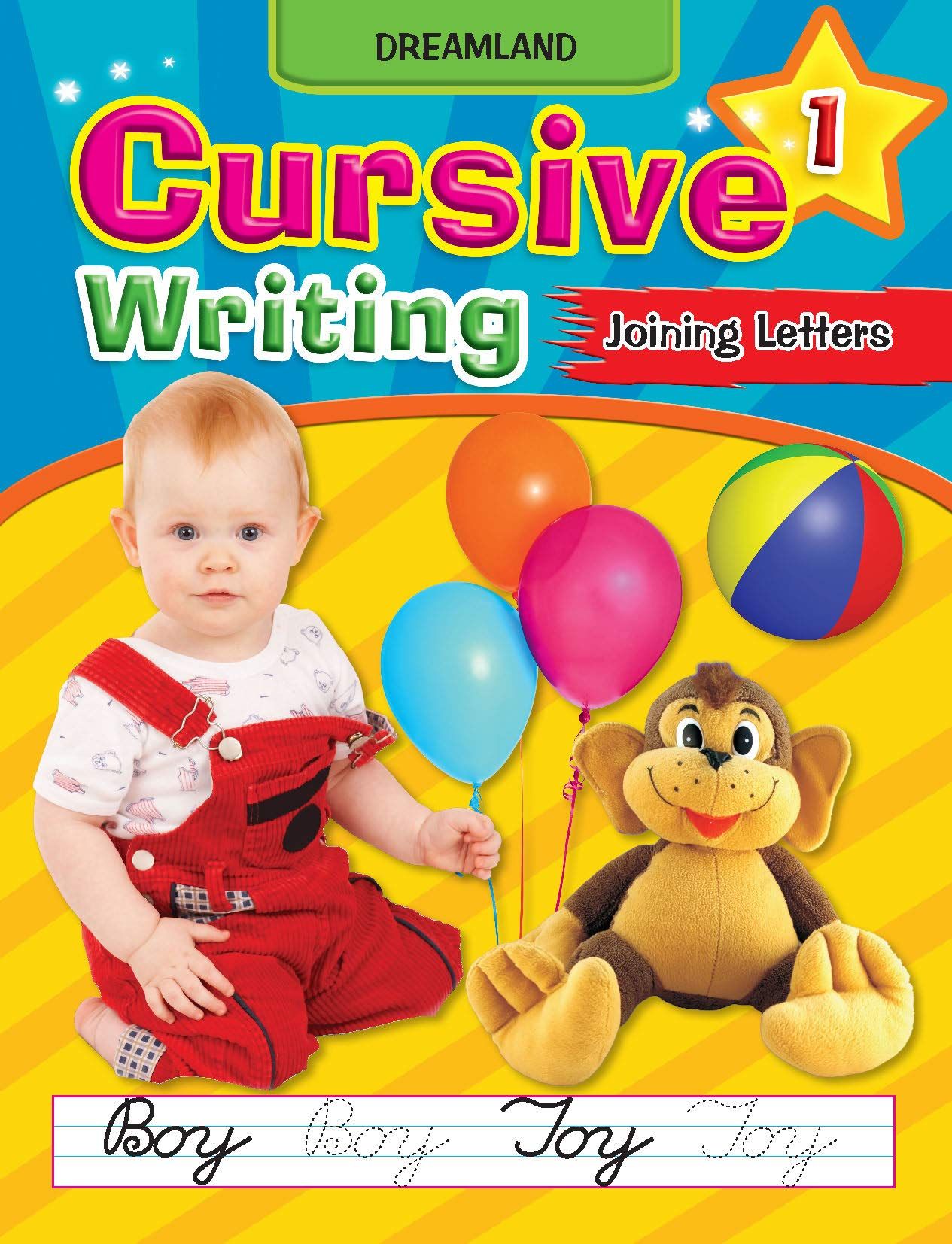 Joining Letters Cursive Writing Book 1 for Children Age 3 - 5 years - Handwriting Practice Book [Paperback] Dreamland Publications