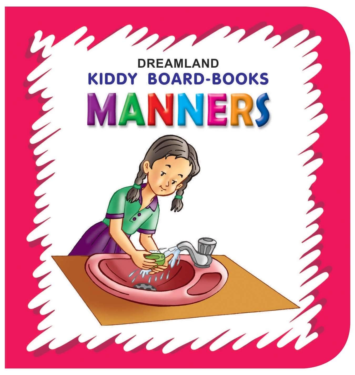 Kiddy Board - Manners [Board book] Dreamland Publications