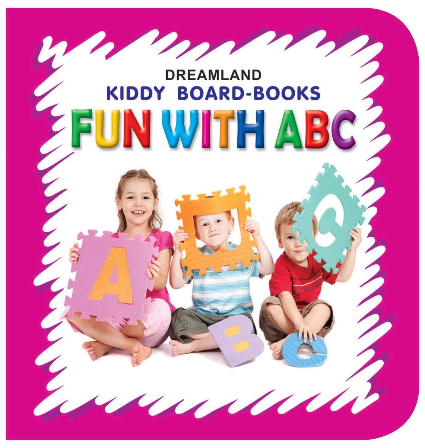 Kiddy Board - Fun With Abc [Board book] Dreamland Publications