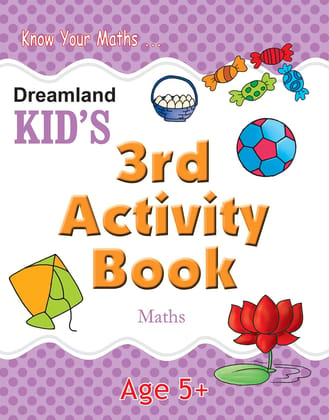 3rd Activity Book Maths [Paperback] Dreamland Publications