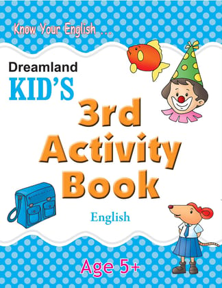 3rd Activity Book English [Paperback] Dreamland Publications
