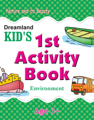 Kid's 1st Activity Book { Environment } [Paperback] Dreamland Publications