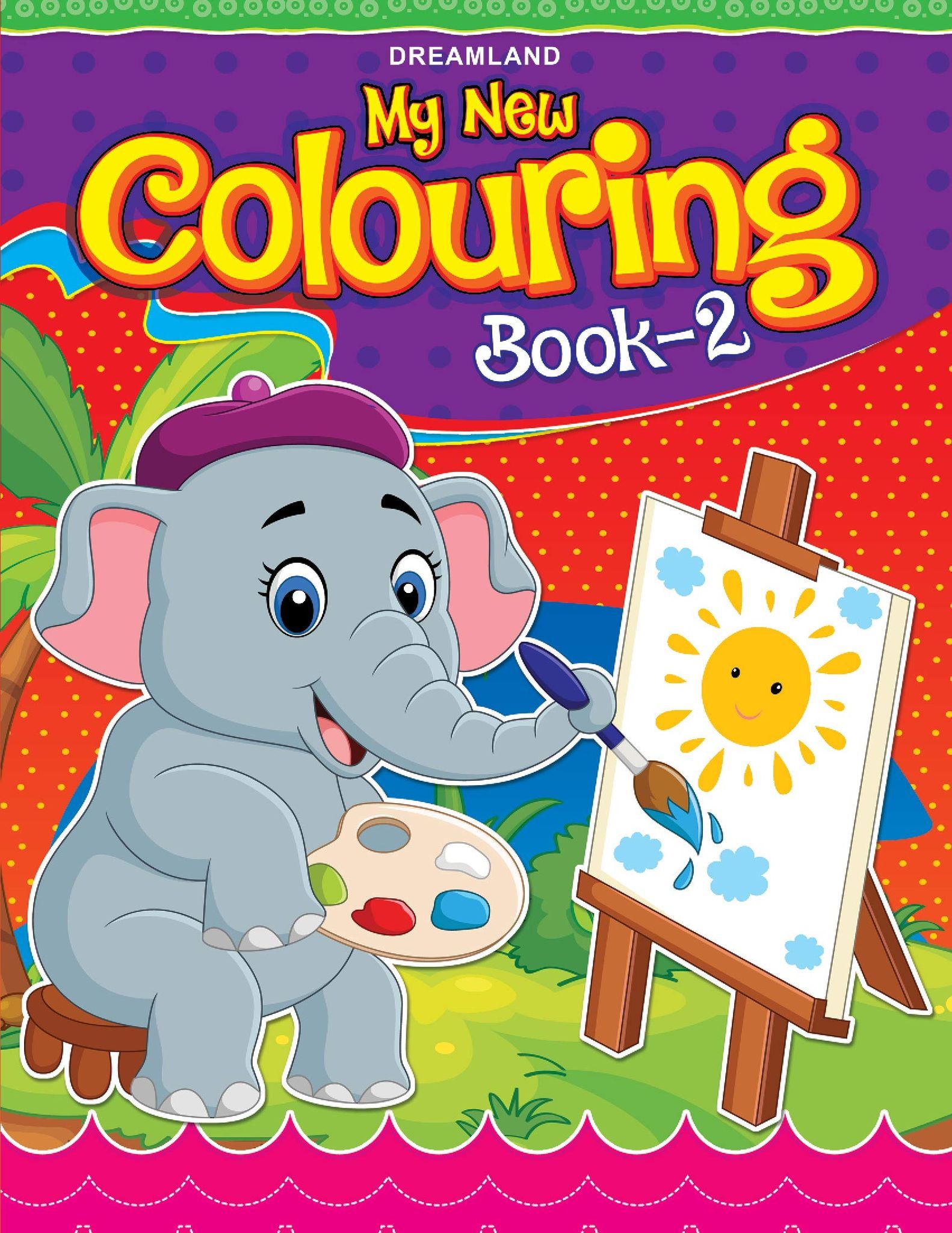 02. My New Colouring Book - 2 [Paperback] Dreamland Publications