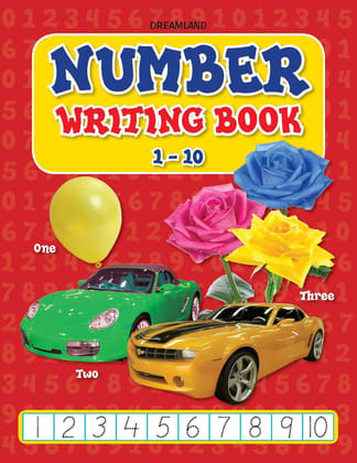 01. Number Writing Books - 1 To 10 [Paperback] Dreamland Publications