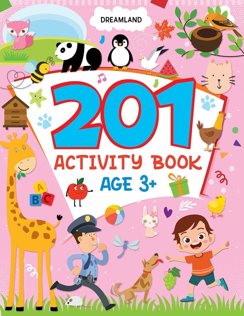 201 Activity Book Age 3+ (Paperback, Dreamlan [Paperback] Dreamland Publications